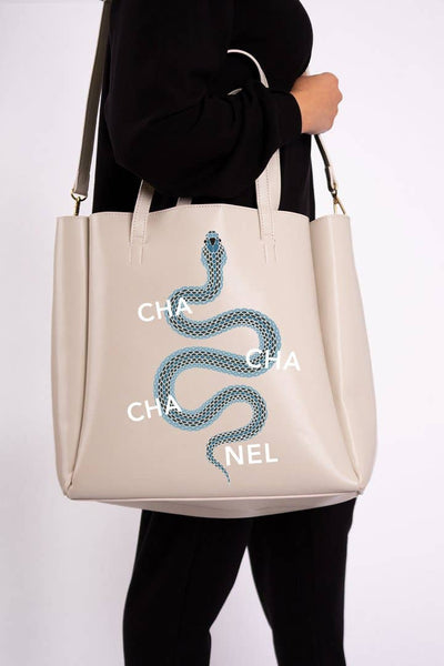Never Full Tote - Cha Cha Cha (Cream)