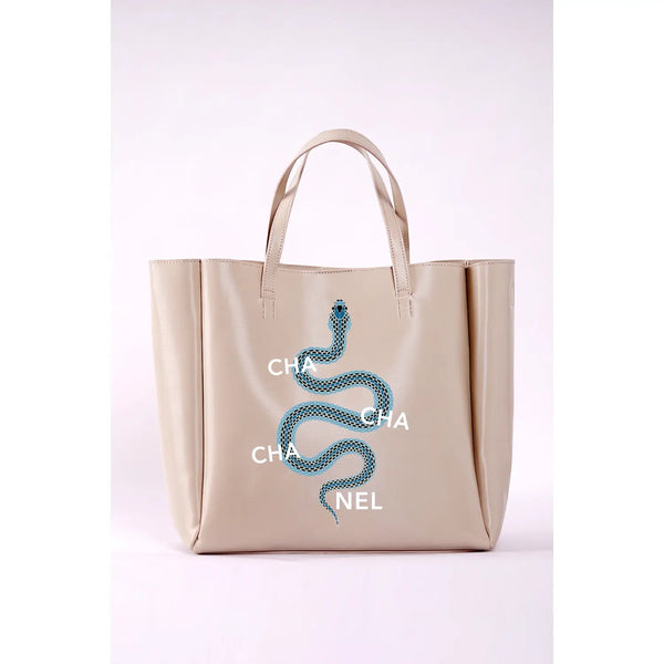 Never Full Tote - Cha Cha Cha (Cream)