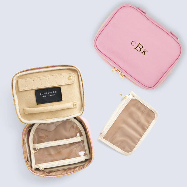 Monogrammed Jewelry Case