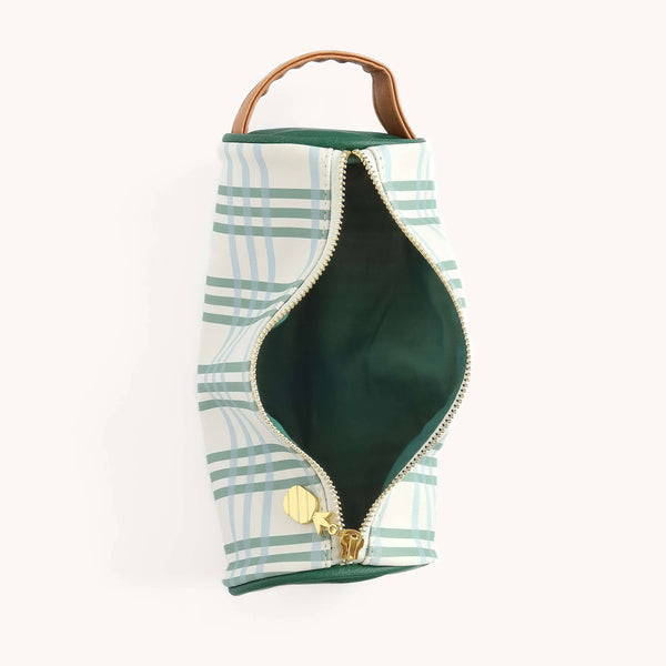 Pen Case - Pistachio Plaid