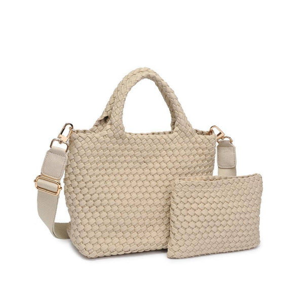 Sky's The Limit - Small Laced Up Eco-Edition Crossbody: Black