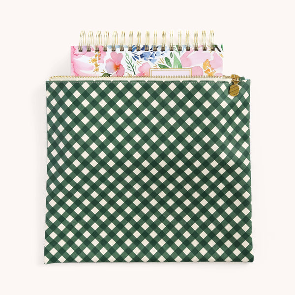 Planner Pouch - Camp Gingham