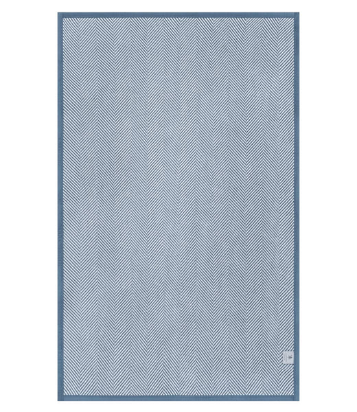 Harborview Herringbone Cornflower Blanket: Original