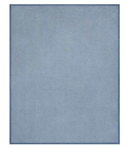 Harborview Herringbone Cornflower Blanket: Original