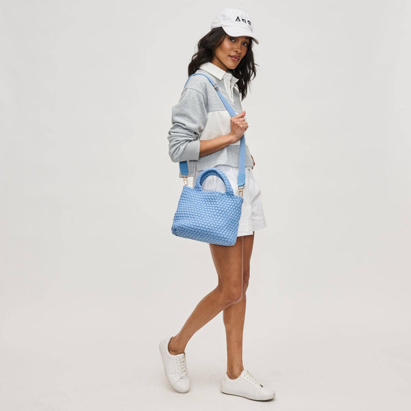 Sky's The Limit - Small Laced Up Eco-Edition Crossbody: Black