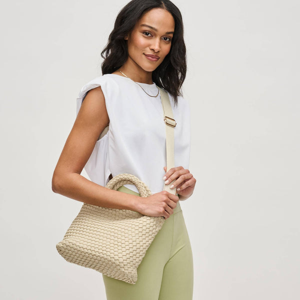 Sky's The Limit - Small Laced Up Eco-Edition Crossbody: Black