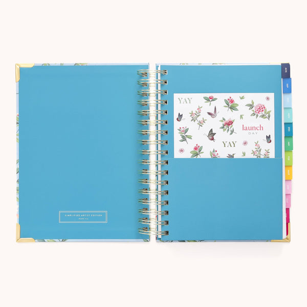 **HALF OFF!** 2025-2026 Spiral Daily Simplified Planner - Faraway Land