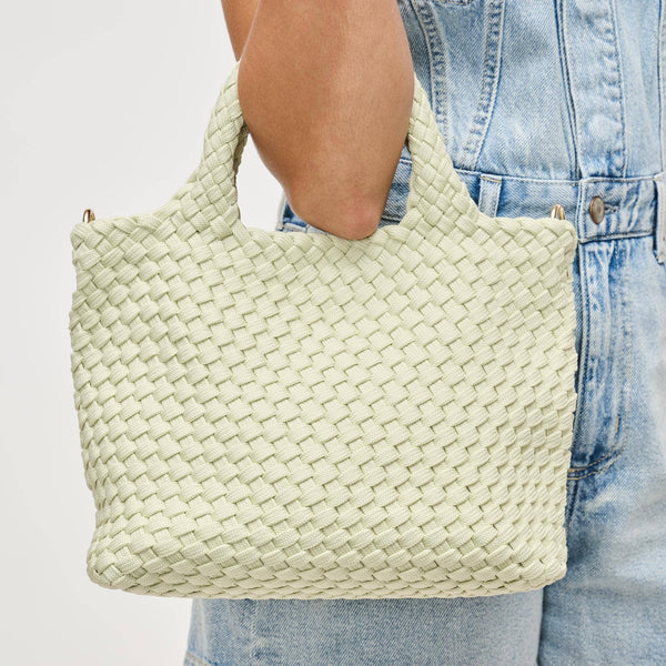 Sky's The Limit - Small Laced Up Eco-Edition Crossbody: Black