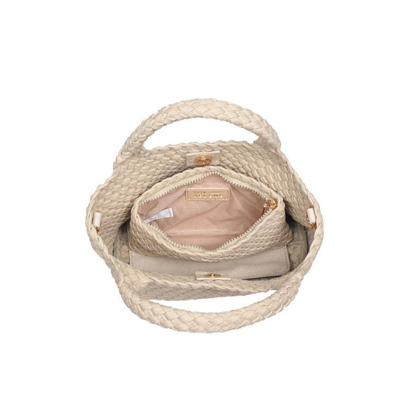 Sky's The Limit - Small Laced Up Eco-Edition Crossbody: Black