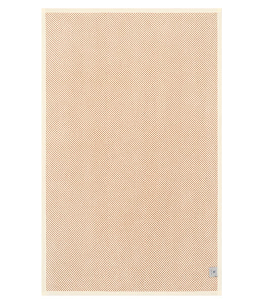 Harborview Herringbone Tan Blanket: Original