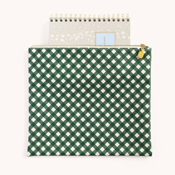 Planner Pouch - Camp Gingham