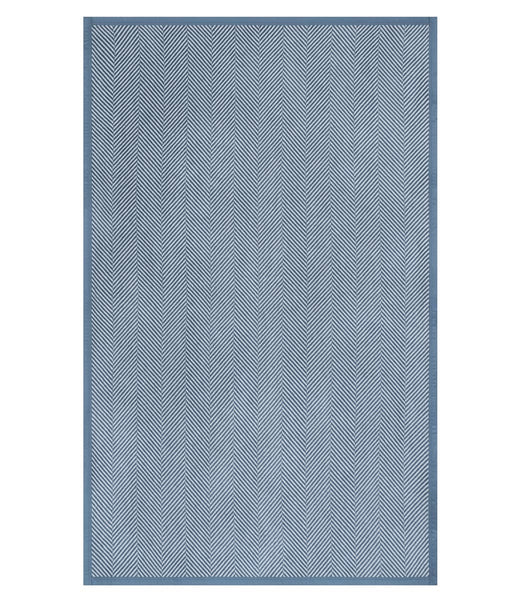 Harborview Herringbone Cornflower Blanket: Original