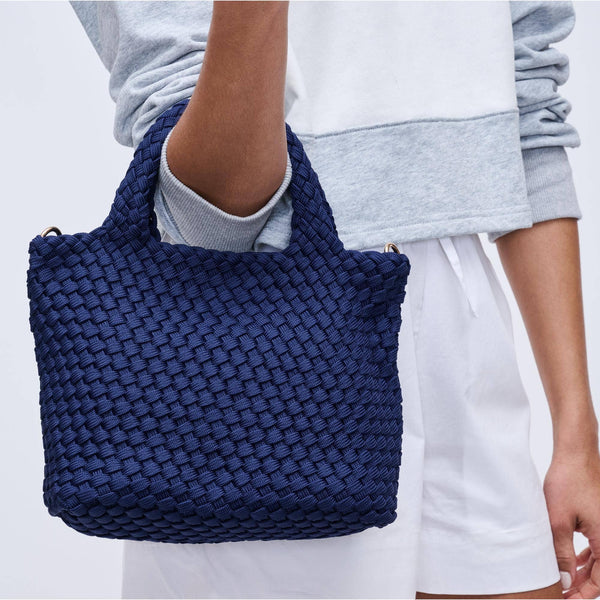 Sky's The Limit - Small Laced Up Eco-Edition Crossbody: Black