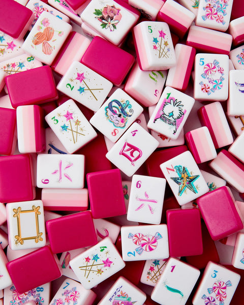 Glitterville Mahjong Tiles