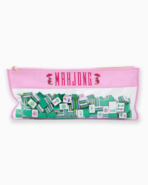 Cotton Candy Monkey Mahjong Bag