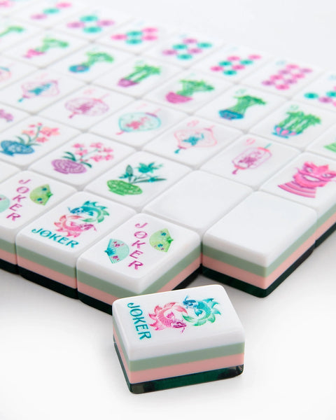 Emerald Mahjong Tiles