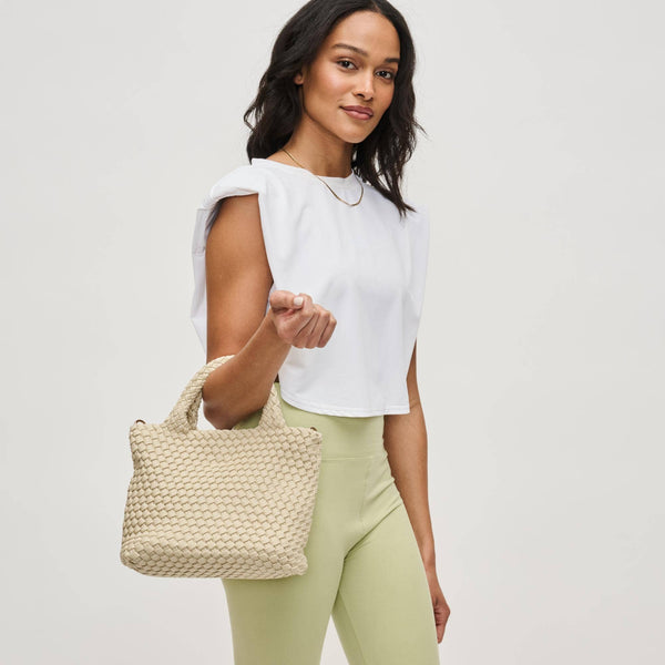 Sky's The Limit - Small Laced Up Eco-Edition Crossbody: Black