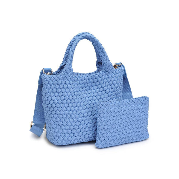 Sky's The Limit - Small Laced Up Eco-Edition Crossbody: Nude