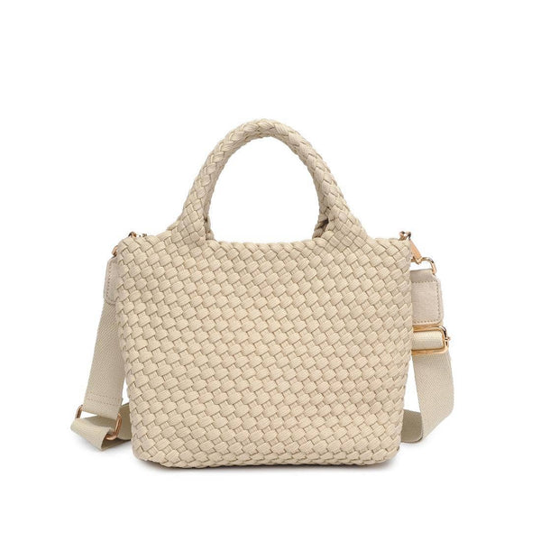 Sky's The Limit - Small Laced Up Eco-Edition Crossbody: Black