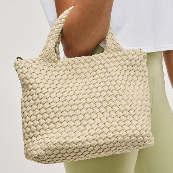 Sky's The Limit - Small Laced Up Eco-Edition Crossbody: Black