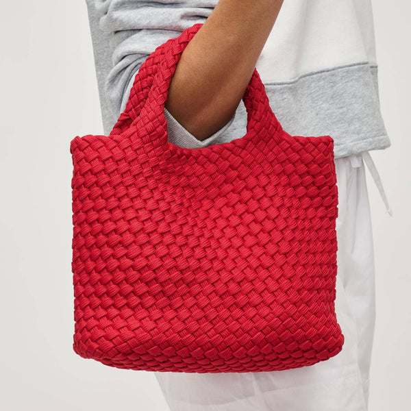 Sky's The Limit - Small Laced Up Eco-Edition Crossbody: Black