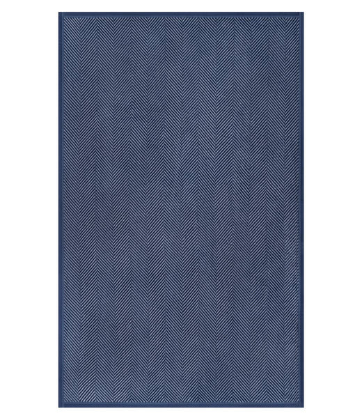 Harborview Herringbone Navy Blanket: Original