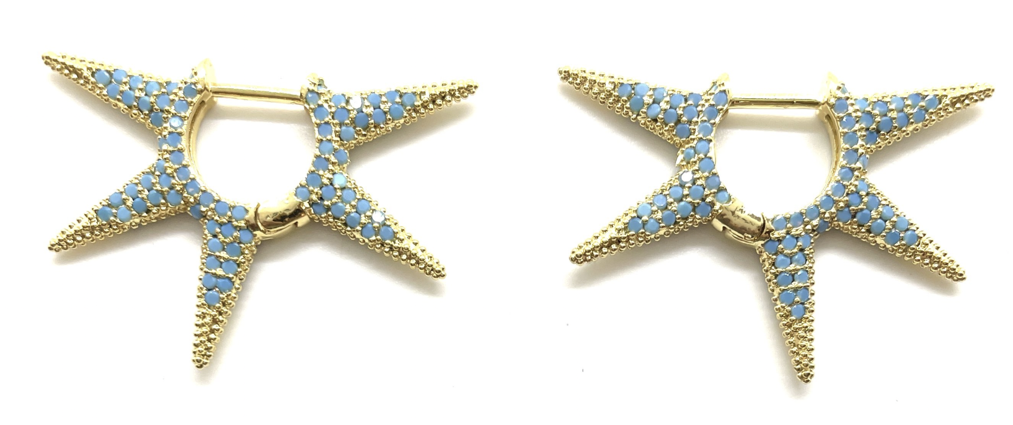 Sunbeam Hoops - turquoise