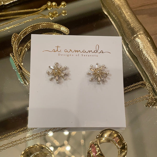 Snowflake Studs