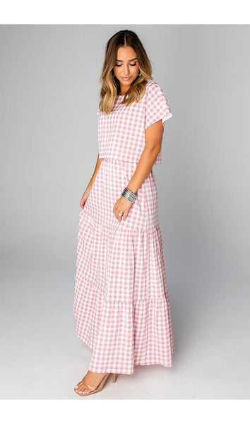 Pink Check Set
